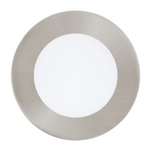 Spoturi iluminat Led-Einbauspot D120 Nickel 4000K'Fueva 1 Eglo 95467
