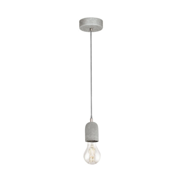 Pendul EGLO SILVARES 95522 - E27 1X60W D110mm - Gri