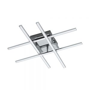 Plafoniera EGLO LASANA 1 95568 - LED 24W 2520lm 3000K - Otel - Alb