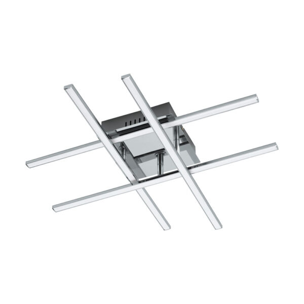 Plafoniera EGLO LASANA 1 95568 - LED 24W 2520lm 3000K - Otel - Alb