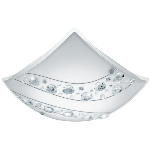 Aplice iluminat Led-Wl-Dl 340X340 Weiss-Kristal 'Nerini Eglo 95578