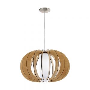 Pendul EGLO STELLATO 1 95599 - E27 1X60W D500mm - Alb - Artar
