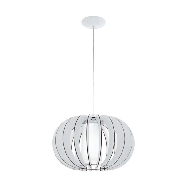 Pendul EGLO STELLATO 2 95606 - E27 1X60W D400mm - Alb
