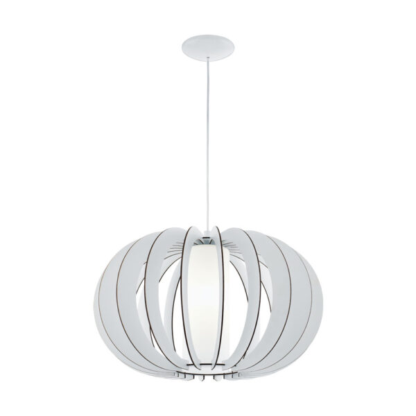 Pendul EGLO STELLATO 2 95607 - E27 1X60W D500mm - Alb