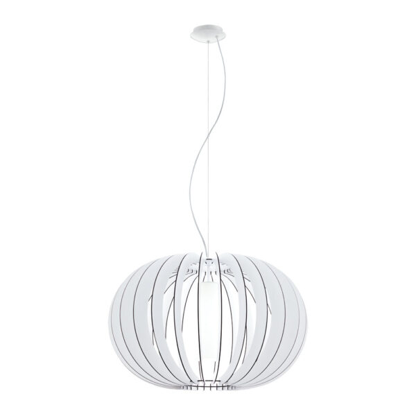 Pendul EGLO STELLATO 2 95608 - E27 1X60W D700mm - Alb