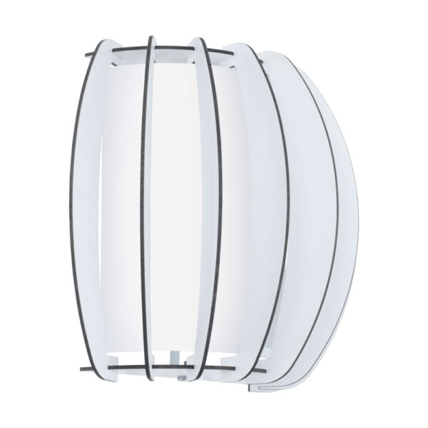Aplica EGLO STELLATO 2 95609 - E27 1X60W - Sticla - Lemn - Alb