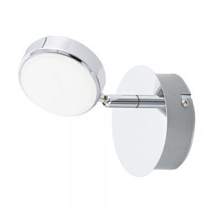 Aplica EGLO SALTO 95628 - LED 1X5.4W 640lm 3000K D110mm - Otel - Satinat
