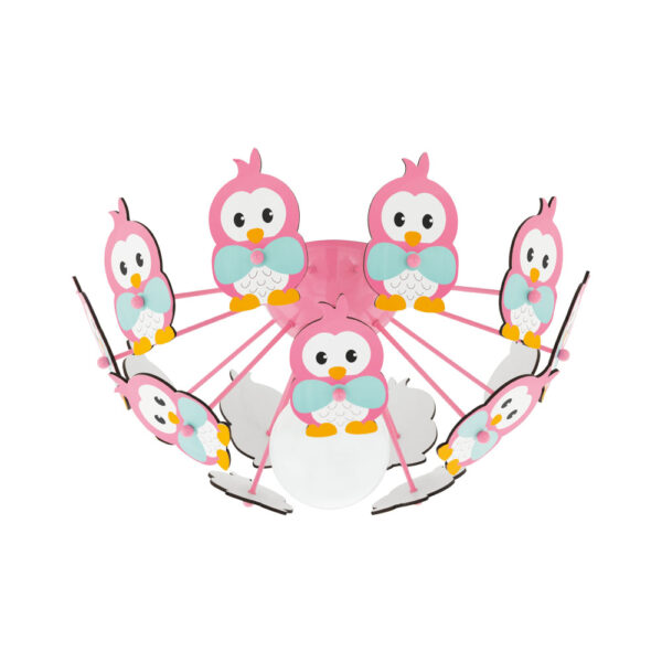 Corpuri iluminat copii Dl-1 E27 Pink M-Eulen 'Viki 2' Eglo 95637