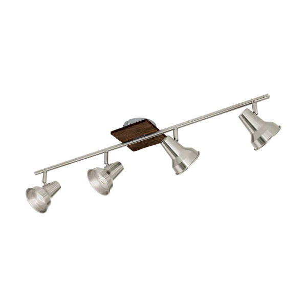 Spoturi iluminat Ls-4 Braun-Nickel-Matt 'Filipina' Eglo 95649