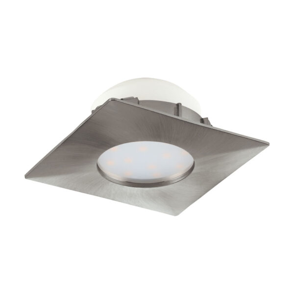 Spoturi iluminat Led-Einbausp-78X78 Nickel-M-Starr'Pineda Eglo 95799
