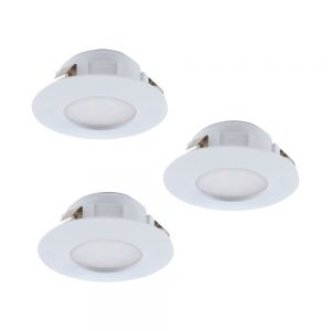 Spoturi iluminat Set 3Xled-Einbauspot D78 Weiss Starr Eglo 95807