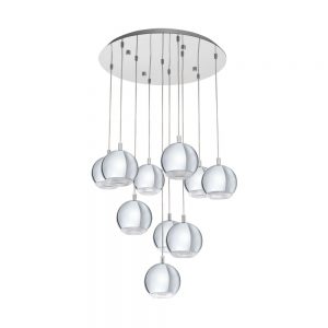 Lustra EGLO CONESSA 95914 - GU10 10X3.3W D580mm - Otel - Transparent