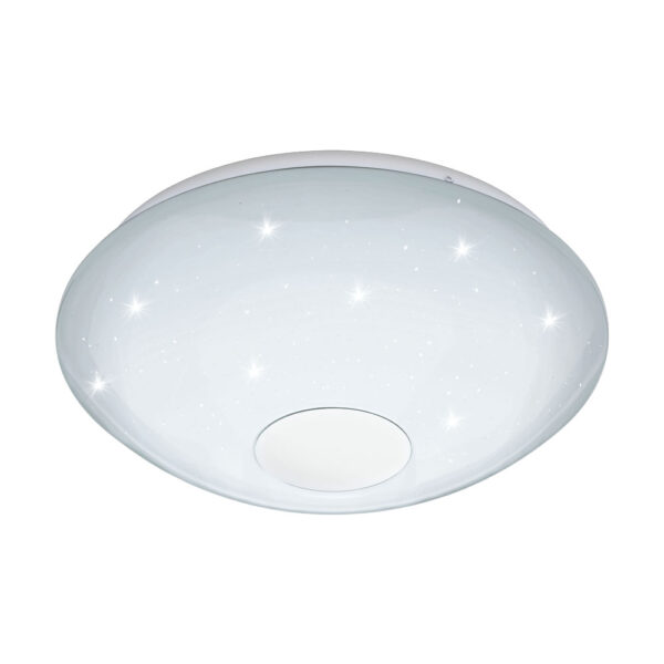 Plafoniera EGLO VOLTAGO 2 95971 - LED 14W 1500lm 2700-6500K D295mm - Efect de cristal - Alb