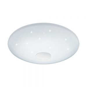 Plafoniera EGLO VOLTAGO 2 95973 - LED 30W 3500lm 2700-6500K D580mm - Efect de cristal - Alb
