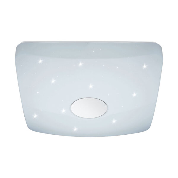 Plafoniera EGLO VOLTAGO 2 95975 - LED 20W 2200lm 2700-6500K - Efect de cristal - Alb