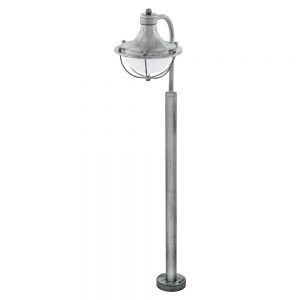 Corpuri de iluminat exterior Al-Stl-1 E27 Silber-Antik-Ws 'Monasterio Eglo 95979