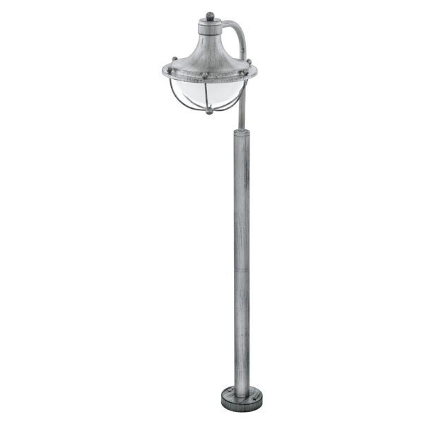 Corpuri de iluminat exterior Al-Stl-1 E27 Silber-Antik-Ws 'Monasterio Eglo 95979