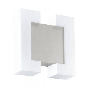 Aplica exterior EGLO SITIA 95987 - LED 2X4.8W 1100lm 3000K IP44 - Otel zincat - Alb