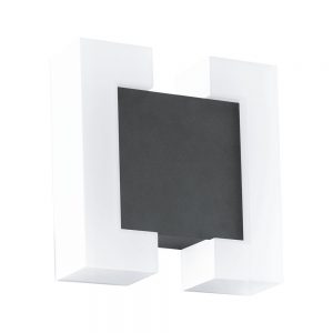 Aplica exterior EGLO SITIA 95988 - LED 2X4.8W 1100lm 3000K IP44 - Otel zincat - Alb