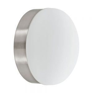 Aplica EGLO CUPELLA 96002 - LED 6W 500lm 3000K D130mm - Sticla satinata - Nichel Mat