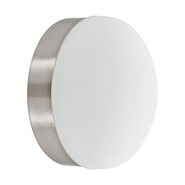 Aplica EGLO CUPELLA 96002 - LED 6W 500lm 3000K D130mm - Sticla satinata - Nichel Mat