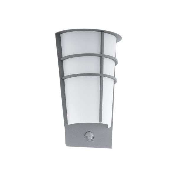 Aplica exterior EGLO BREGANZO 1 96017 - LED 2X2.5W 360lm 3000K IP44 - Otel zincat - Alb