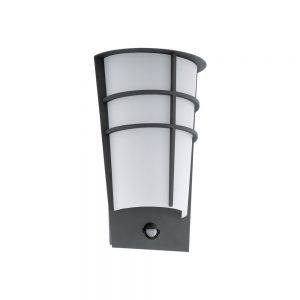 Aplica exterior EGLO BREGANZO 1 96018 - LED 2X2.5W 360lm 3000K IP44 - Otel zincat - Alb