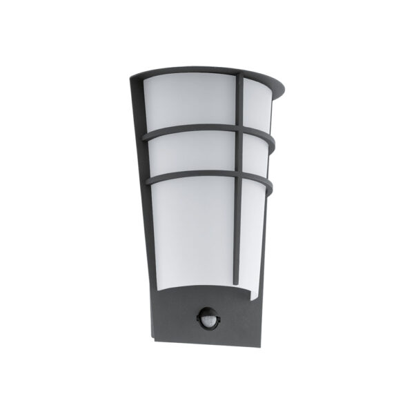 Aplica exterior EGLO BREGANZO 1 96018 - LED 2X2.5W 360lm 3000K IP44 - Otel zincat - Alb