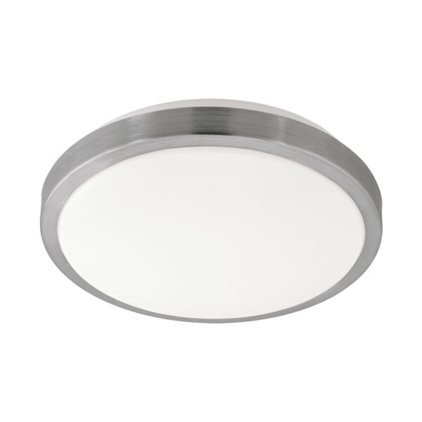 Plafoniera EGLO COMPETA 1 96033 - LED 23W 2500lm 3000K D325mm - Otel - Alb - Nichel Mat