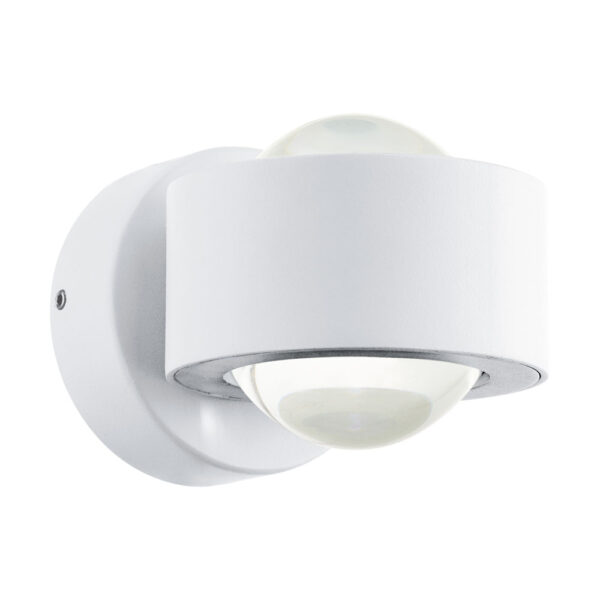 Aplica EGLO ONO 2 96048 - LED 2X2.5W 460lm 3000K - Aluminiu - Transparent