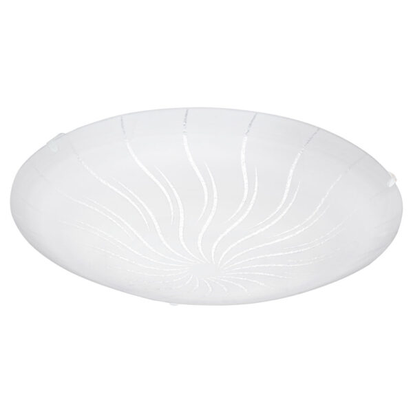 Plafoniera EGLO MARGITTA 1 96091 - LED 16W 1500lm 3000K D395mm - Sticla - Alb