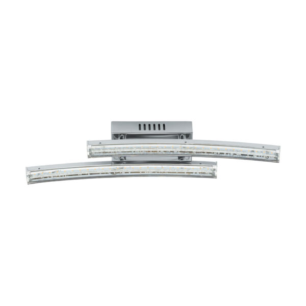 Aplica EGLO PERTINI 96097 - LED 2X3W 760lm 3000K - Aluminiu - Otel - Transparent
