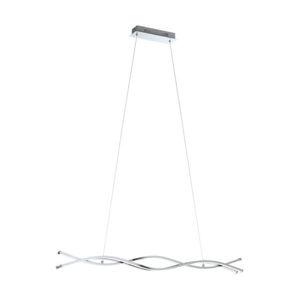 Lustra EGLO LASANA 2 96102 - LED 3X13W 5400lm 3000K - Aluminiu - Otel - Alb