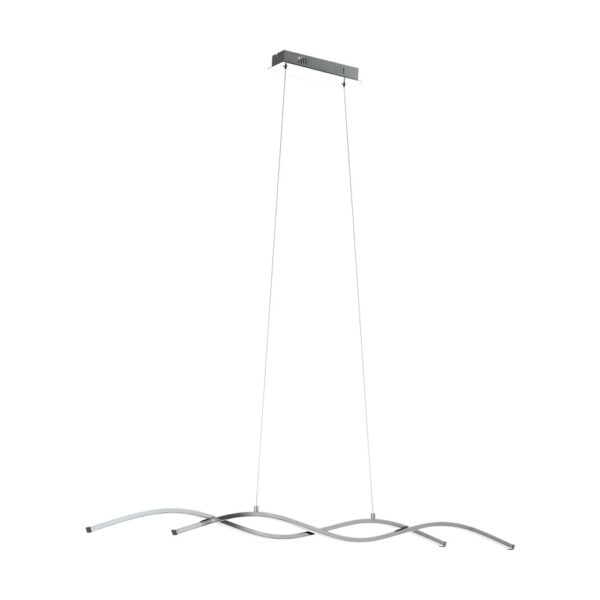 Lustra EGLO LASANA 2 96104 - LED 2X14W 3800lm 3000K - Otel - Aluminiu - Alb