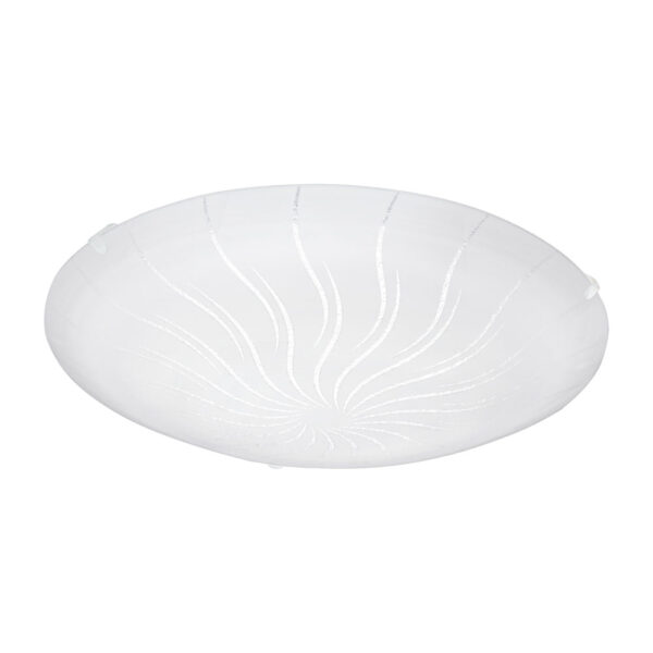 Plafoniera EGLO MARGITTA 1 96111 - LED 11W 950lm 3000K D315mm - Sticla - Alb