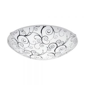 Plafoniera EGLO MARGITTA 1 96117 - LED 11W 950lm 3000K D315mm - Sticla - Alb