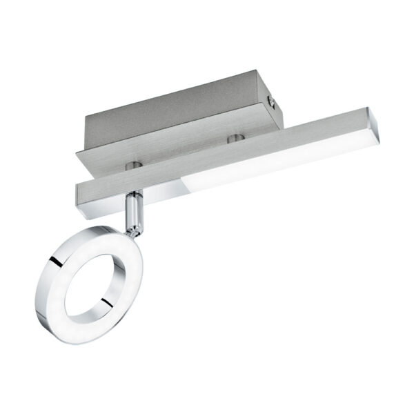 Aplica EGLO CARDILLIO 1 96178 - LED;LED 1X3.2W;1X2.2W 640lm 3000K - Otel - Aluminiu - Satinat