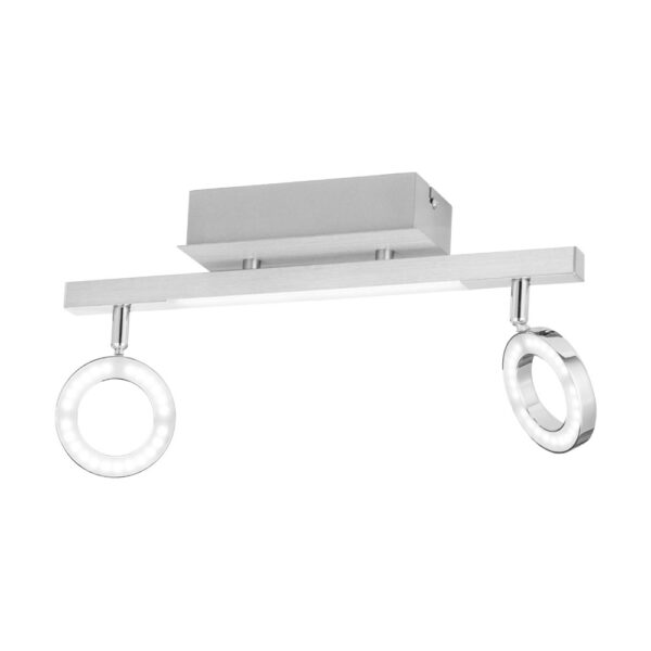 Plafoniera EGLO CARDILLIO 1 96179 - LED;LED 2X3.2W;1X3.3W 1160lm 3000K - Otel - Aluminiu - Satinat