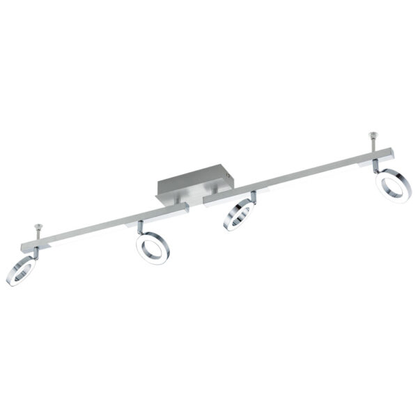 Plafoniera EGLO CARDILLIO 1 96182 - LED;LED 4X3.2W;2X3.3W 2320lm 3000K - Otel - Aluminiu - Satinat