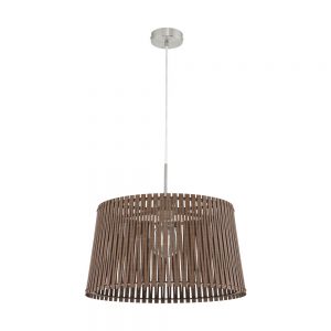 Pendul EGLO SENDERO 96199 - E27 1X60W D450mm - Maro