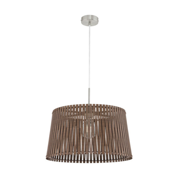 Pendul EGLO SENDERO 96199 - E27 1X60W D450mm - Maro
