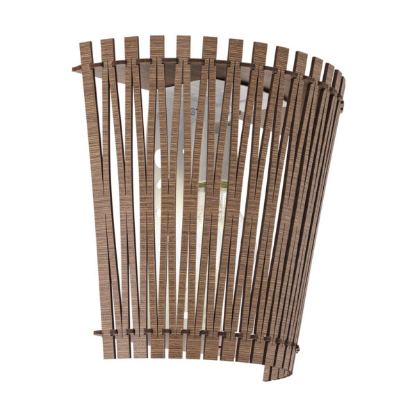Aplica EGLO SENDERO 96202 - E27 1X60W - Lemn - Maro