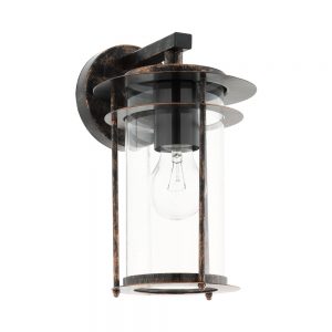 Aplica exterior EGLO VALDEO 96241 - E27 1X60W IP44 - Sticla - Cupru Antichizat
