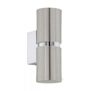 Aplica EGLO PASSA 96261 - GU10 2X3.3W - Otel - Crom - Nichel Mat