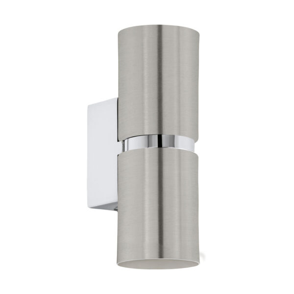 Aplica EGLO PASSA 96261 - GU10 2X3.3W - Otel - Crom - Nichel Mat