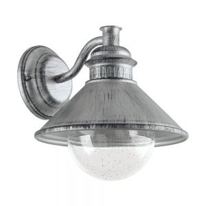 Corpuri de iluminat exterior Al-Wl-1 Silber-Antik-Klar 'Albacete' Eglo 96263