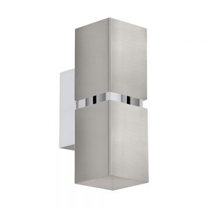 Aplica EGLO PASSA 96264 - GU10 2X3.3W - Otel - Nichel Mat - Crom