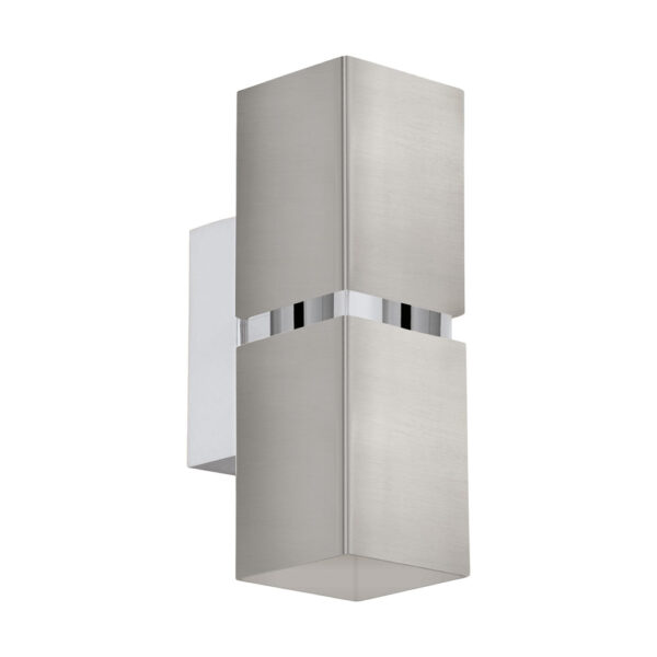 Aplica EGLO PASSA 96264 - GU10 2X3.3W - Otel - Nichel Mat - Crom