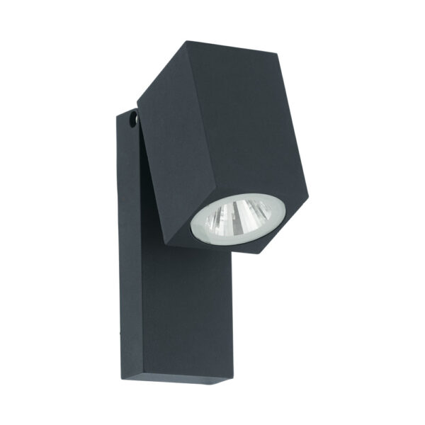 Aplica exterior EGLO SAKEDA 96286 - LED 1X5W 650lm 3000K IP44 - Aluminiu turnat - Antracit