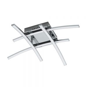 Plafoniera EGLO NEVADO 96305 - LED 4X5W 1880lm 3000K - Aluminiu - Alb